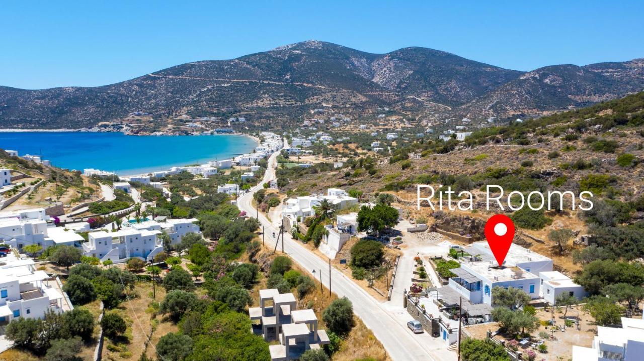 Rita Rooms Sifnos Platis Gialos  エクステリア 写真